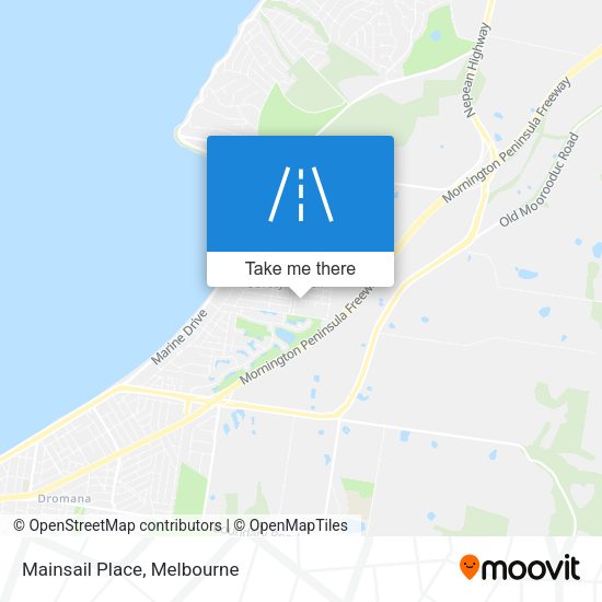 Mainsail Place map