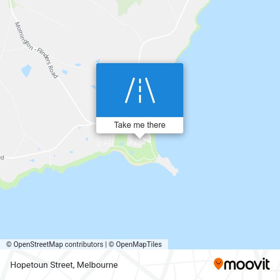 Hopetoun Street map