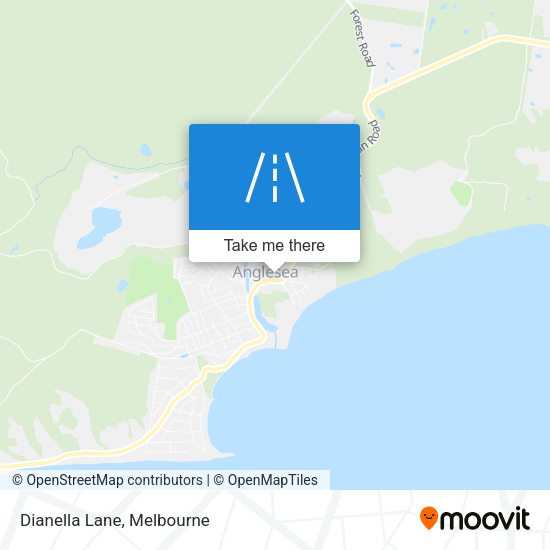Dianella Lane map