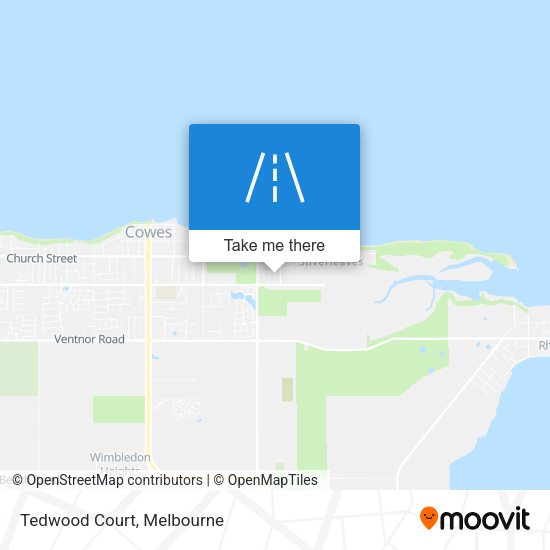Tedwood Court map