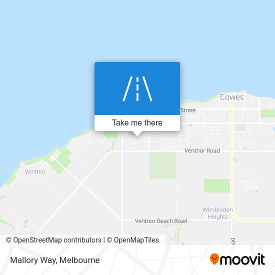 Mallory Way map