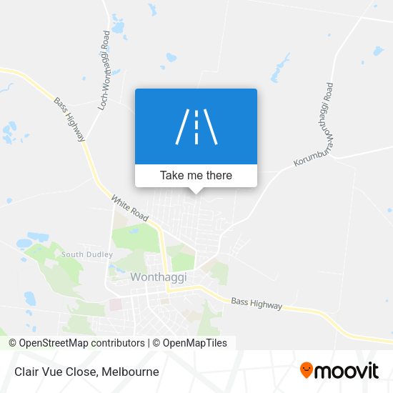 Clair Vue Close map
