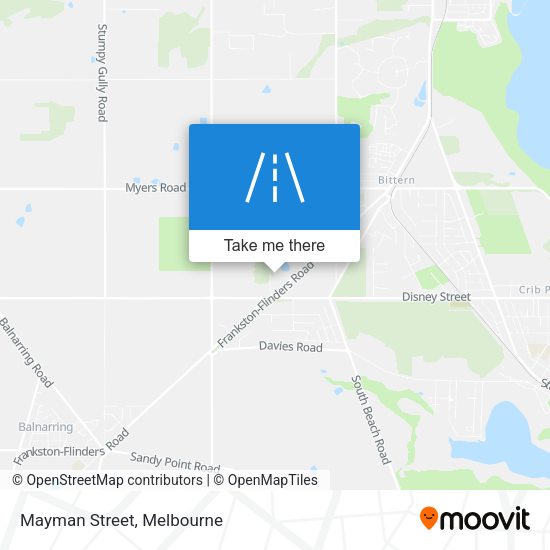 Mayman Street map