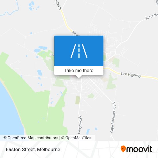 Easton Street map