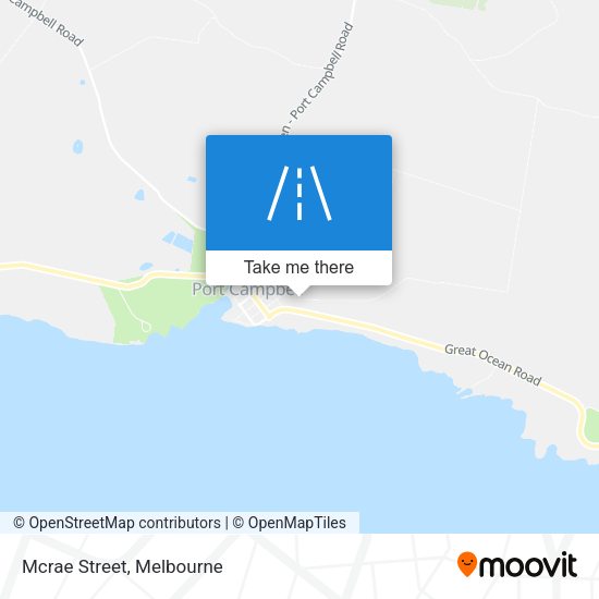 Mcrae Street map