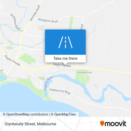 Glynbeudy Street map