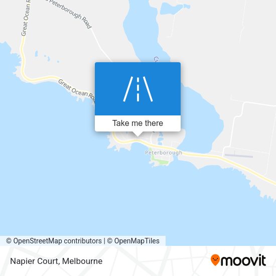 Napier Court map