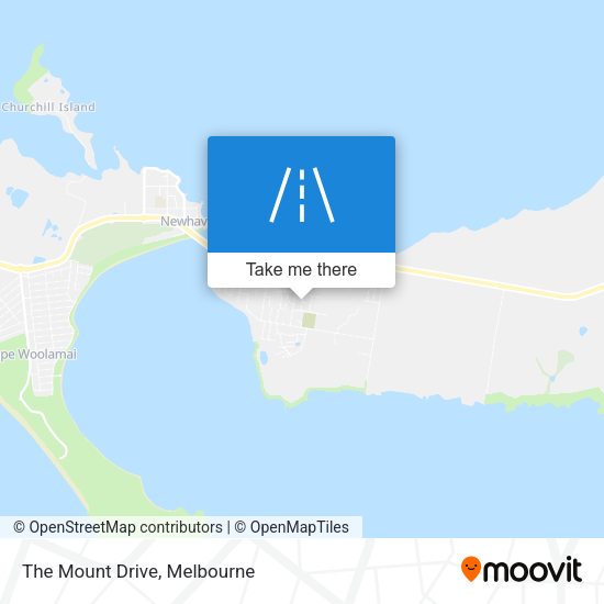 The Mount Drive map