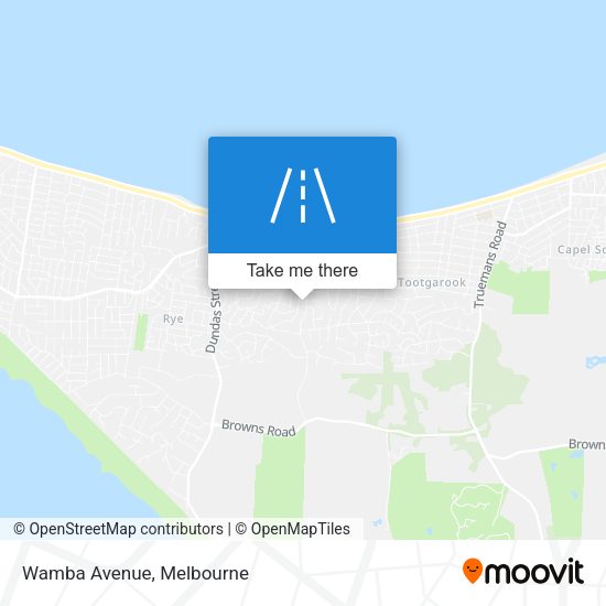 Wamba Avenue map