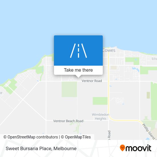 Sweet Bursaria Place map