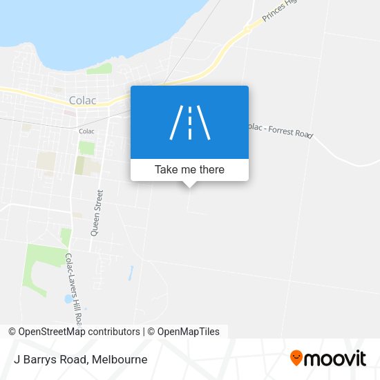 J Barrys Road map