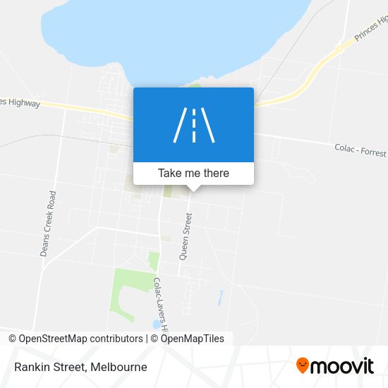 Rankin Street map