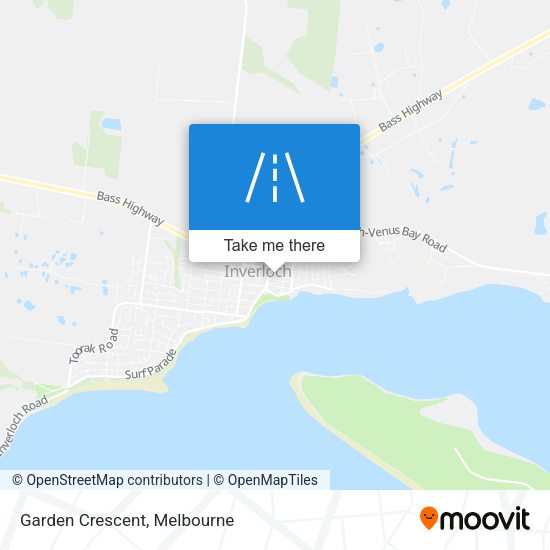 Garden Crescent map