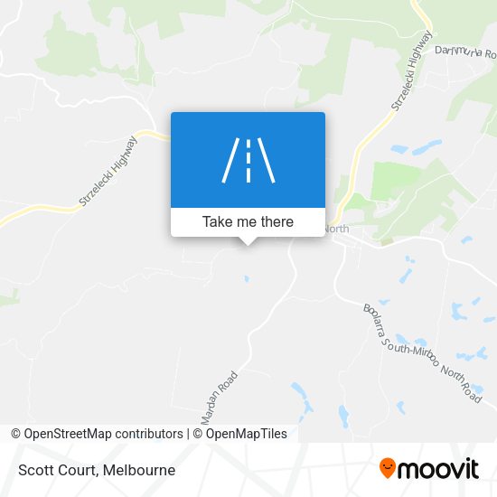Scott Court map