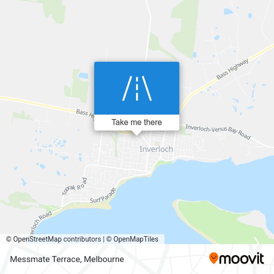 Messmate Terrace map
