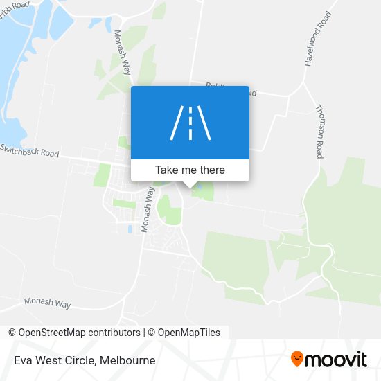 Eva West Circle map