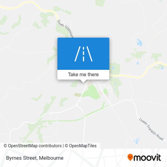 Byrnes Street map