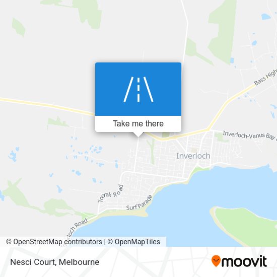 Nesci Court map