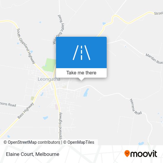 Elaine Court map