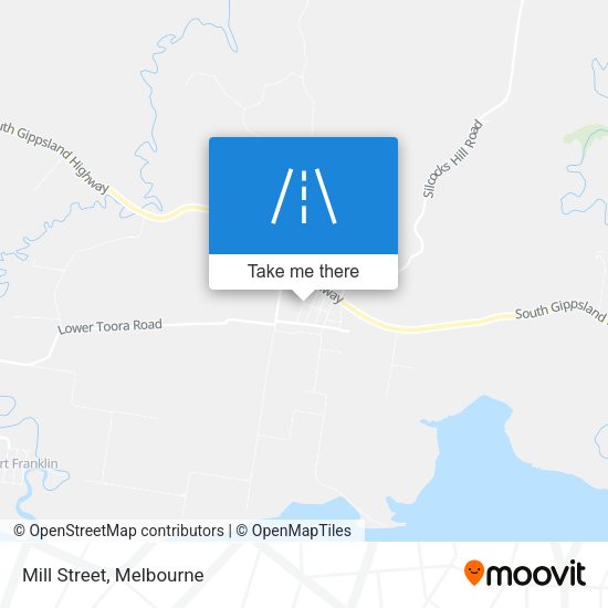 Mill Street map