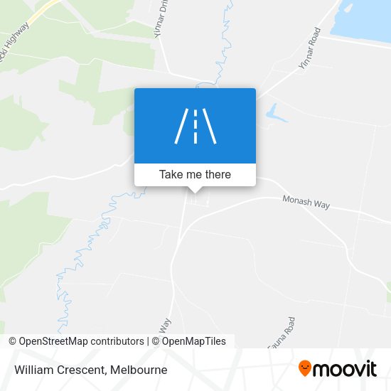 William Crescent map