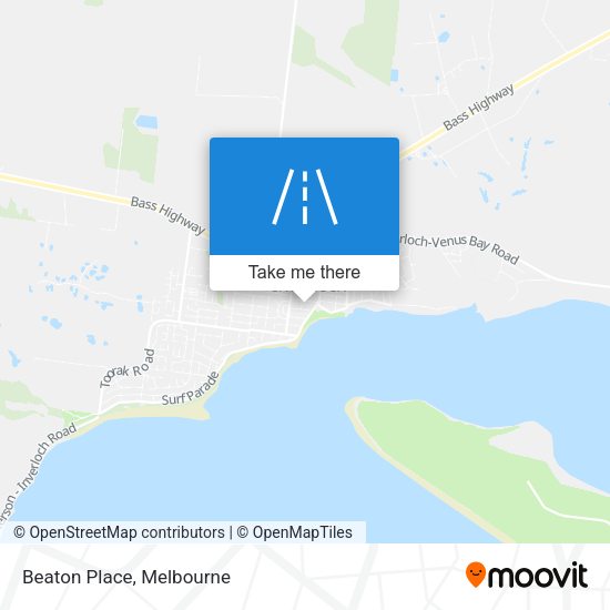 Beaton Place map