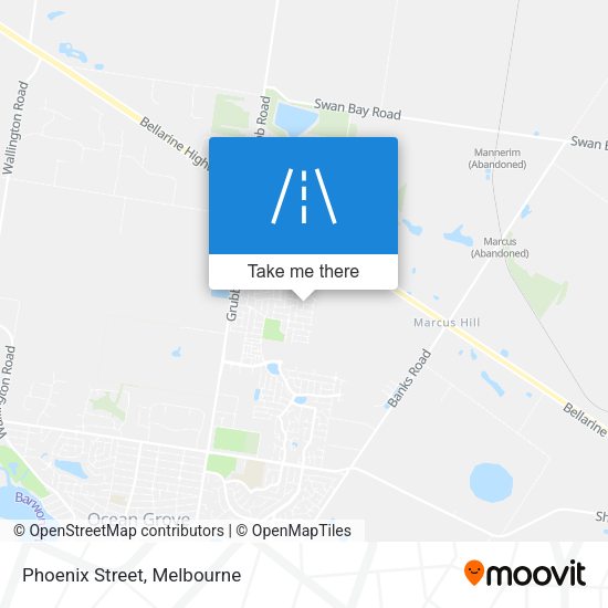 Phoenix Street map
