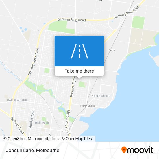 Jonquil Lane map