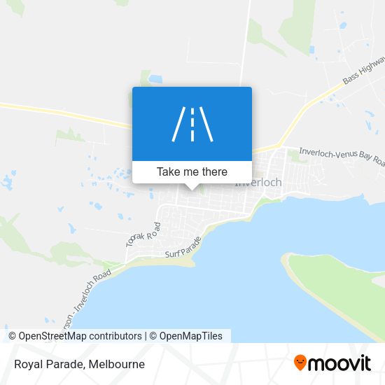 Royal Parade map