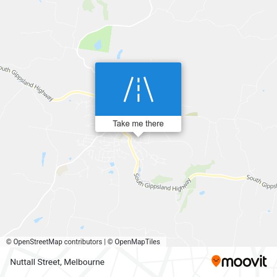 Nuttall Street map
