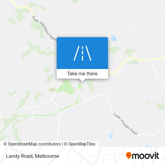 Landy Road map