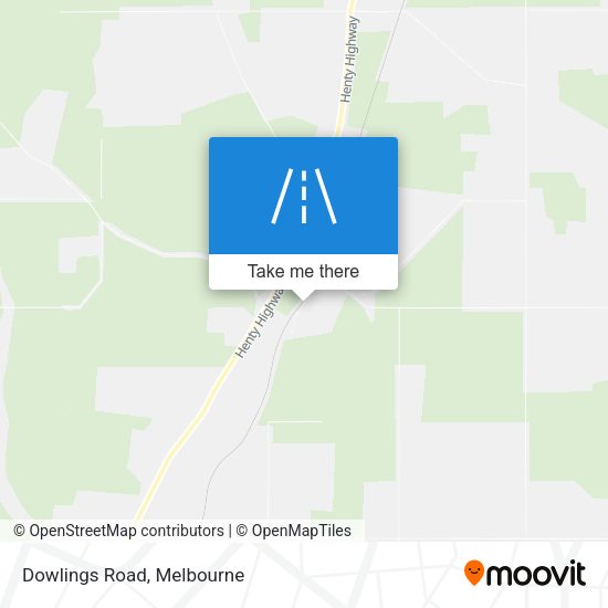 Dowlings Road map