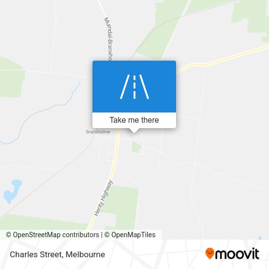 Charles Street map