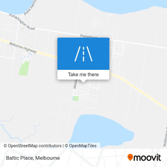 Baltic Place map