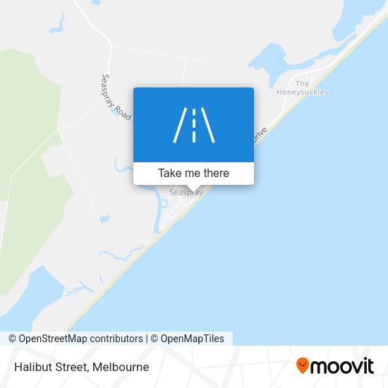 Halibut Street map