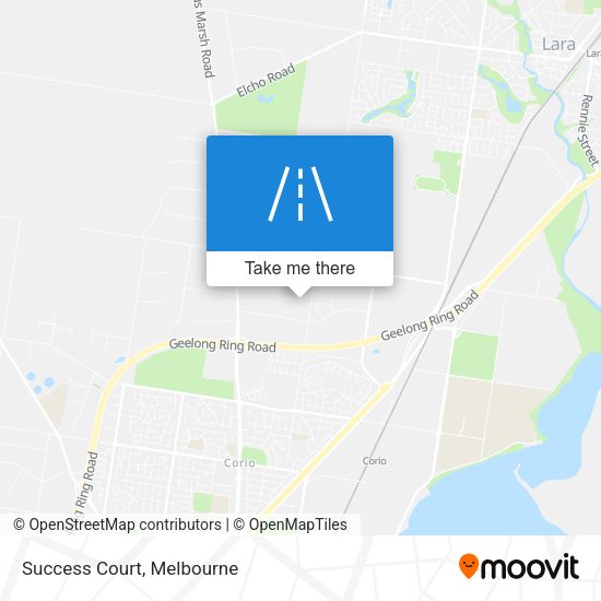 Success Court map