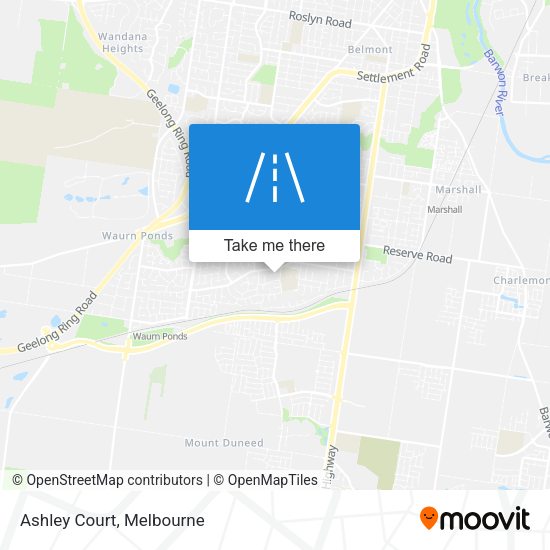 Ashley Court map