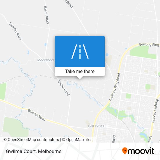 Gwilma Court map