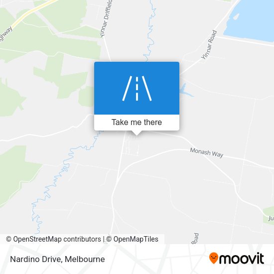 Nardino Drive map