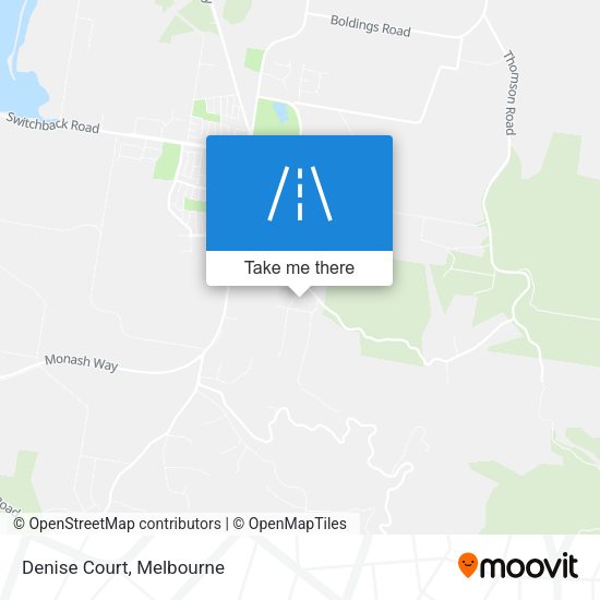 Denise Court map