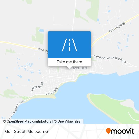 Golf Street map