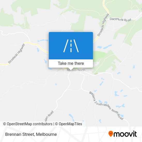 Brennan Street map