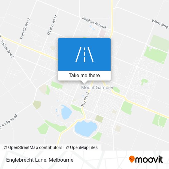 Englebrecht Lane map