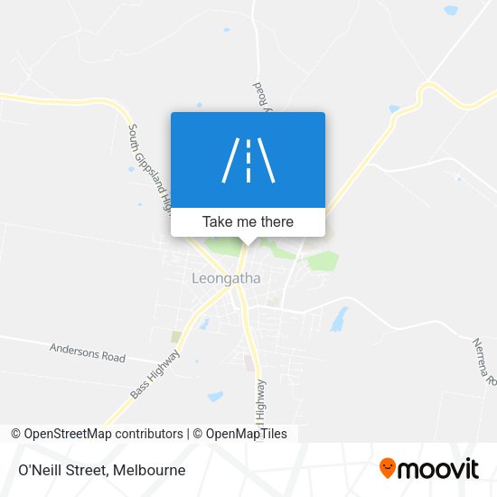 O'Neill Street map
