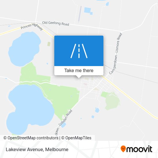 Lakeview Avenue map