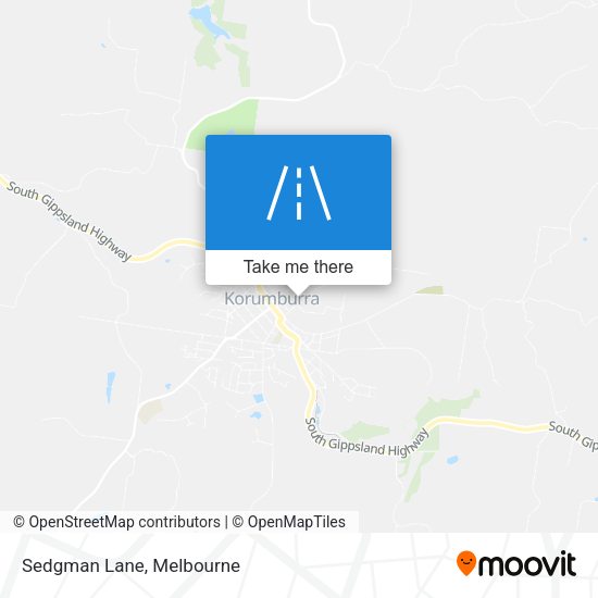 Sedgman Lane map
