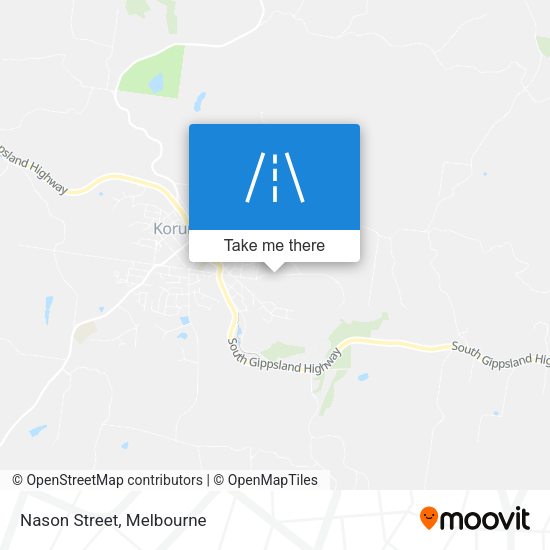 Nason Street map