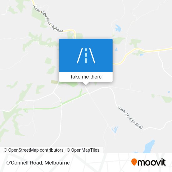 O'Connell Road map
