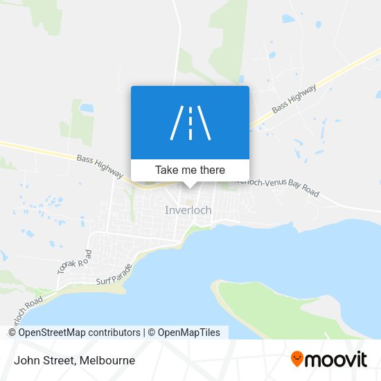 John Street map