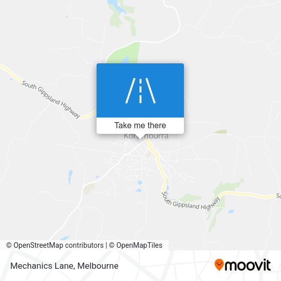 Mechanics Lane map
